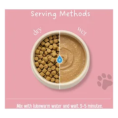 Dr Malou Dog Small Puppy liofilizuotas pilnavertis maistas su antiena, ožkos pienu ir kiaušinio trynių šuniukams 500 g — 3 nuotrauka