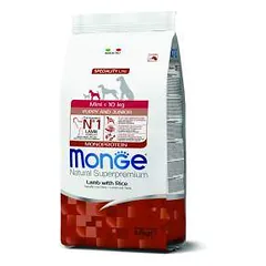 Monge Dry Dog Spec. Line - Mini Puppy Lamb & rice 2,5 kg parduotuvėje petreon.lt