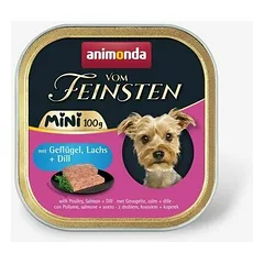 Animonda Vom Feinsten Dog Mini Adult višta, lašiša, krapai 100 g