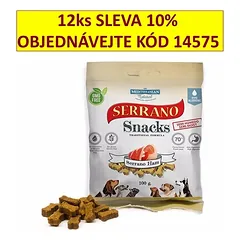 Serrano užkandis šuo serrano kumpis 100 g