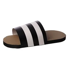Flamingo Kratzkarton Slippi Slipper schwarz