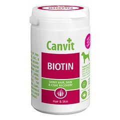 CANVIT Biotin vitaminai šunų odai ir kailiui 230 g