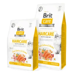 Brit Care Cat Haircare sausas maistas katėms - Pet24
