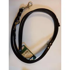 Hunter pavadėlė öko-line, juoda/juoda viduje, 11 mm x 110 cm