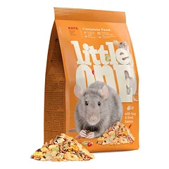 Little One Food For Rats pagrindinis maistas žiurkėms, 900 g