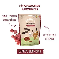Sammy's Würstchen mit Wasserbüffel
