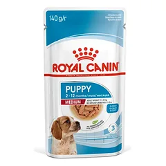 Konservai PUPPY - MEDIUM vidutinių veislių šuniukams Royal Canin