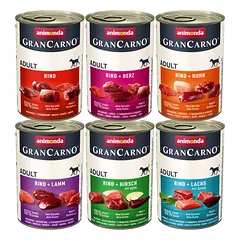ANIMONDA GRANCARNO Adult Mix Rinkinukas 6x800g Nr. 1, 6 x 800 g — 2 nuotrauka