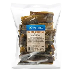 PETMEX Šernų oda 15cm 500g natūralus kramtomasis daiktas šunims