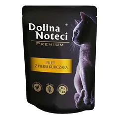 Dolina Noteci Premium vištienos krūtinėlės filė katėms 85g