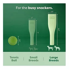 Earth Rated Chew Toy natūralios gumos žaislas šunims, dydis L — 3 nuotrauka
