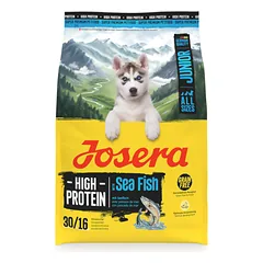 JOSERA High Protein Junior Sea Fish sausas pašaras jauniems šunims su žuvimi, 3 kg