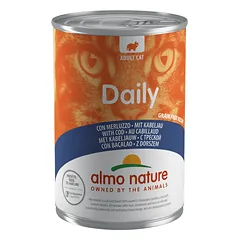 Almo Nature DAILY Cat su Menke konservai suaugusioms katėms, 400 g