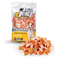 Calibra Joy Dog Mini Chicken & Cod Sandwich skanėstai mažų veislių šunims, 70 g