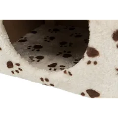 Trixie Zamora Scratching Post kačių namelis su nagų galandimo stulpu, smėlio, 61 cm — 3 nuotrauka