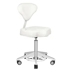 Azzurro 156 - F - Ergonomiška kirpimo kėdė, aukščio reguliavimas su kojiniu pedalu