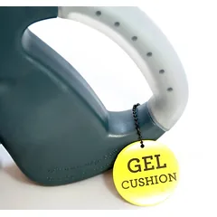 Automatinis dvigubas pavadėlis Wigzi Dual doggie retractable leash – gel handle — 4 nuotrauka