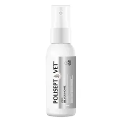 POLISEPT VET® SPRAY SILVER HOME – purškiklis žaizdoms šunims ir katėms, 50 ml