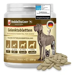 Veddelholzer Hunde Gelenktabletten mit Grünlippmuschel