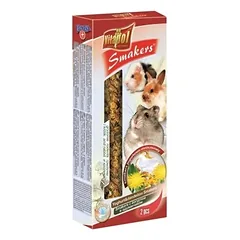 Vitapol Smakers skanėstas triušiams ir graužikams su jogurtu ir kiaulpienėmis 90 g