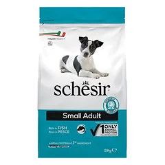 Schesir Dog Small Adult su žuvimi, sausas maistas šunims