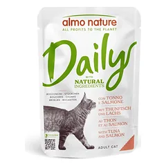 Almo Nature Daily Cat Pouch with Tuna and Salmon 70g su tunu ir lašiša