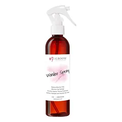 IGroom Wonder Spray - dog conditioner that reduces drying time, thermal protection formula