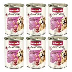 ANIMONDA GranCarno Adult Dog skonis: Mėsos kokteilis 6x400g