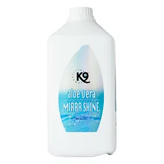 K9 Horse Mirra Shine purškiklis - antistatinis blizgesio purškiklis, palengvinantis šukavimą, šunims ir arkliams - 2,7 l