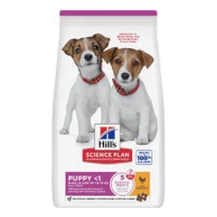 Hill's SP Canine Puppy Small&Mini sausas pašaras su vištiena mažų veislių šuniukams, 6 kg - Pet24