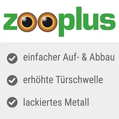 zooplus Exclusive metalinis aptvaras šuniukams, 8 elementai po B 80 x H 80 cm — 3 nuotrauka