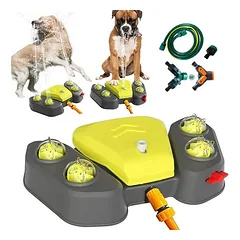 FurryFusion Pfotenaktivierter Wassersprinkler für Hunde