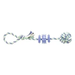 Gimdog Cotton Dent Plus Rope W/Tpr 39cm žaislas šuniui