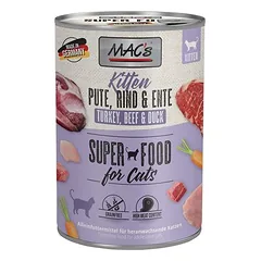 MAC's Cat Kitten drėgnas maistas kačiukams 6 x 400 g — 2 nuotrauka