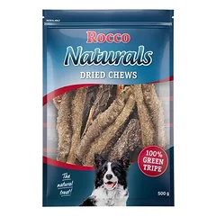 Rocco Naturals žali jautienos prieskrandžiai, skanėstai šunims — 4 nuotrauka