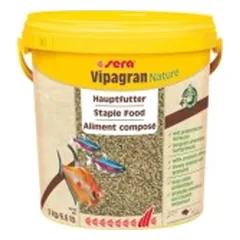 Sera pašaras žuvims Vipagran Nature, 10 l, 3 kg