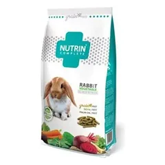 Nutrin Complete Rabbit Vegetable visavertis ekstruduotas maistas su daržovėmis triušiams nuo 8 mėn. amžiaus, 1.5 kg