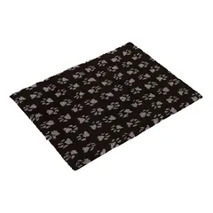 Vetbed® Hundedecke Isobed SL Paw, schwarz/grau photo