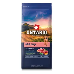 Ontario Adult Large Lamb and Brown Rice, 12 kg, pašaras didelių veislių šunims su ėriena ir rudaisiais ryžiais — 2 nuotrauka