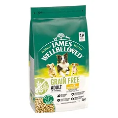 James Wellbeloved Grain Free Adult Dog Hypoallergenic Truthahn & Gemüse nuotrauka