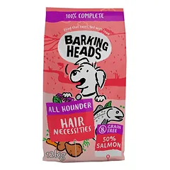 BARKING HEADS Hair Necessities Salmon Pašaras Šunims Su Lašiša