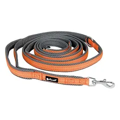Petlando Outdoor 3 m pavadėlis, oranžinis, Vidutiniams 11–25 kg — 4 nuotrauka