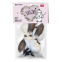 Paka Zwierzaka skardinės Triušio ausys 4 vnt. 120g
