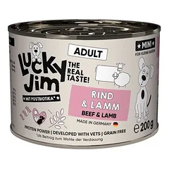 Lucky Jim MINI Adult drėgnas maistas šunims, ekonominė pakuotė 24 x 200 g — 4 nuotrauka