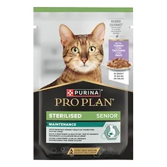 Purina Pro Plan Sterilised Senior su kalakutiena katėms 85g nuotrauka