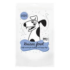 PAKA ZWIERZAKA PEPE Mini Chunkies Guinea Fowl 70 g skanėstai perlinė višta
