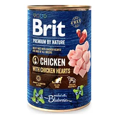 Brit Premium by Nature kons. Chicken with Hearts 800g