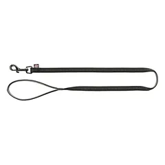 TRIXIE Softline Elegance pavadys S 1m/15mm juodas-grafito