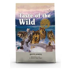 TASTE OF THE WILD Wetlands 12,2 kg su laukiniais paukščiais
