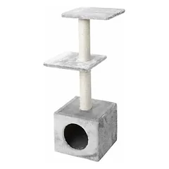 Scratching tree PALAZZO 30x30x90cm Grey — 2 nuotrauka